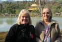 Linda and June at the Golden Pavilion